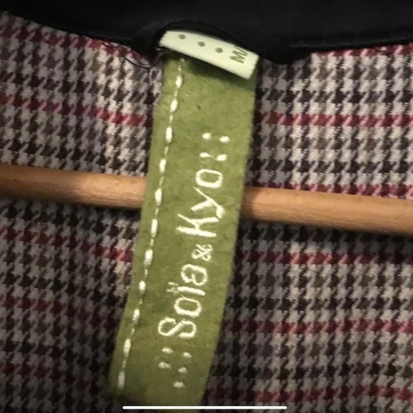 Women’s Black Soia & Kyo Size XS lined Trench Coat - Picture 3 of 7